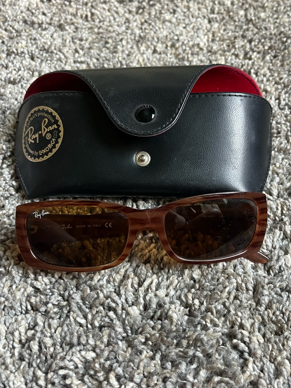 Square Brown Ray Bans